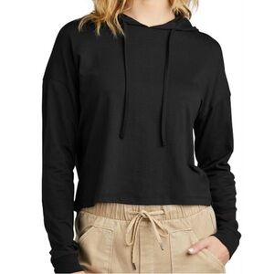 American Eagle Ahh Mazingly Soft Jegging Fit Cropped Hoodie Sweatshirt XS